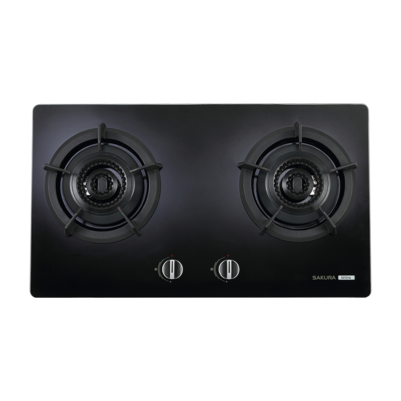 雙內焰二口檯面爐