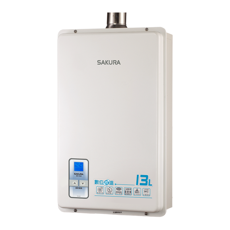 SH133513L 數位恆溫熱水器:圖片 4