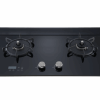 RB-A2660G(B)緻溫系列 檯面式緻溫玻璃雙口爐