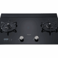 RB-A2760G(B)緻溫系列 檯面式緻溫玻璃雙口爐