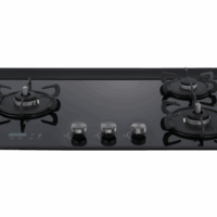 RB-A3760G(BL)緻溫系列 檯面式緻溫玻璃三口爐