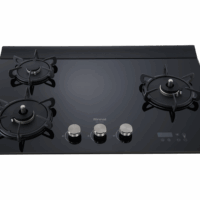 RB-A3760G(BR)緻溫系列 檯面式緻溫玻璃三口爐