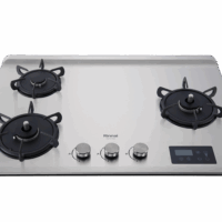 RB-A3760S(R)緻溫系列 檯面式緻溫不銹鋼三口爐