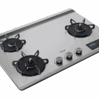 RB-A3760S(R)緻溫系列 檯面式緻溫不銹鋼三口爐