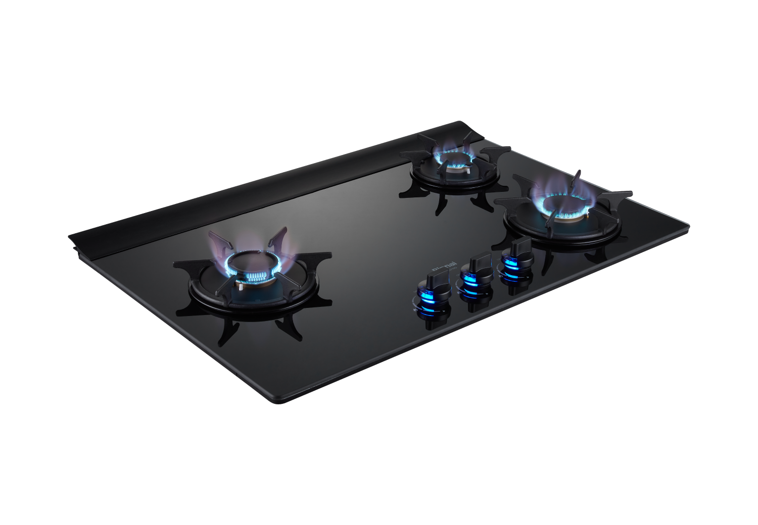 RB-L3710G(BL)彩焱系列 檯面式彩焱玻璃三口爐:圖片 2