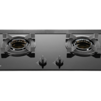 RB-N2601G(B)內焰系列 檯面式內焰玻璃雙口爐