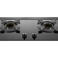 RB-N2611G(B)內焰系列 檯面式內焰玻璃雙口爐