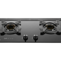 RB-N2621G(B)內焰系列 檯面式內焰玻璃雙口爐