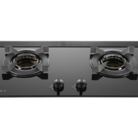 RB-N2681G(B)內焰系列 檯面式內焰玻璃雙口爐