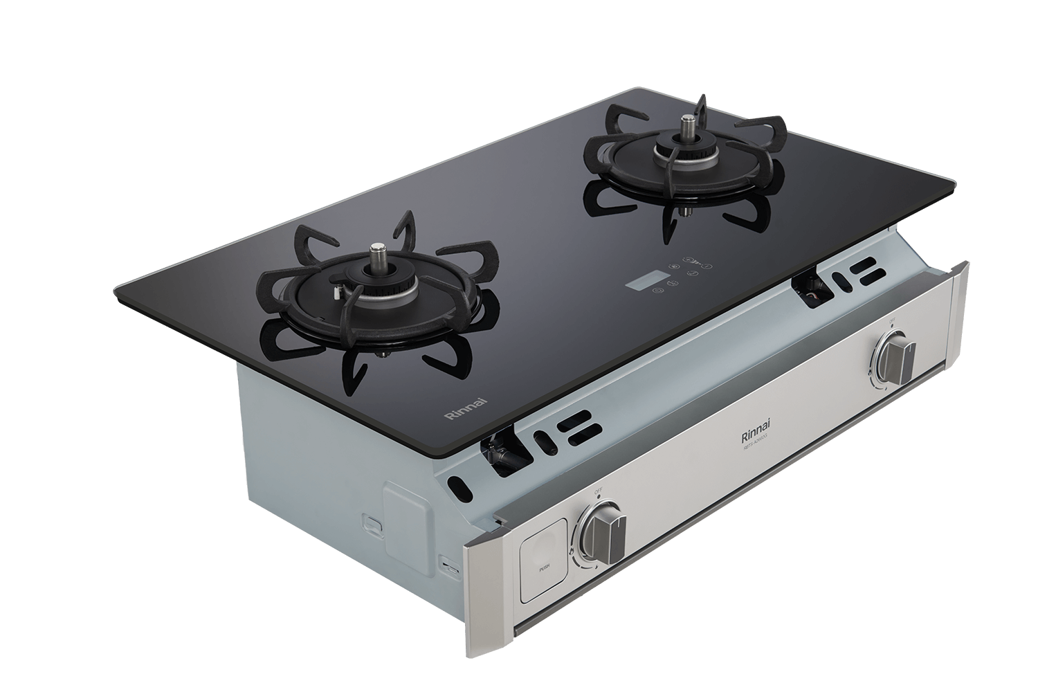 RBTS-A2660G(B)緻溫系列 嵌入式緻溫玻璃雙口爐:圖片 3