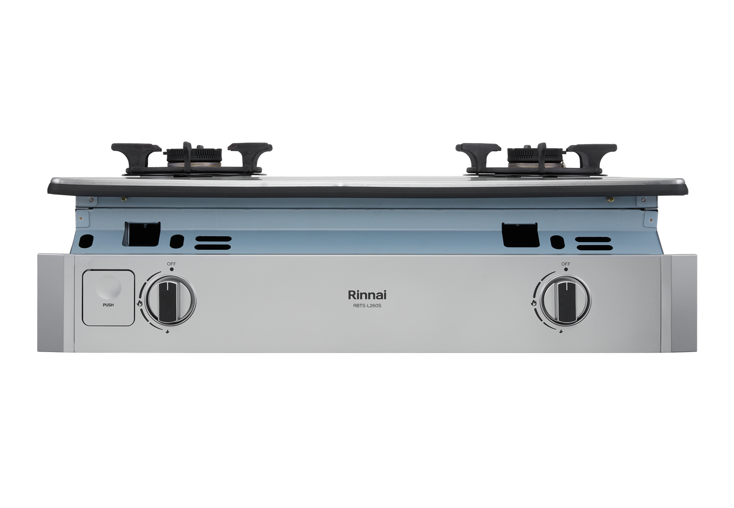 RBTS-L260S彩焱系列 嵌入式彩焱不銹鋼雙口爐:圖片 3