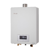 RUA-C1620WF精準控溫系列 屋內型16L強制排氣熱水器